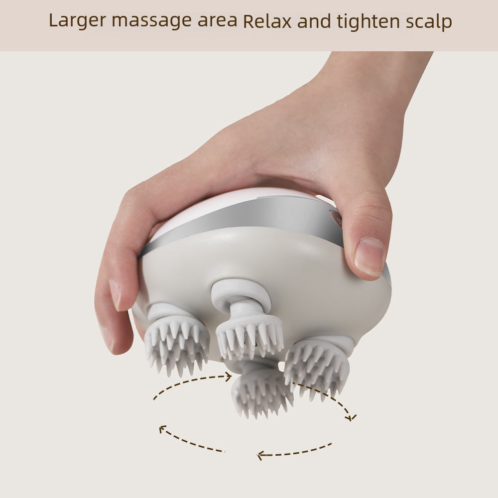 Electric Handheld Massager with Heating Function