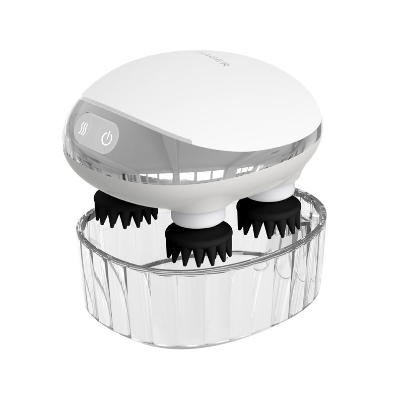 Electric Handheld Massager with Heating Function